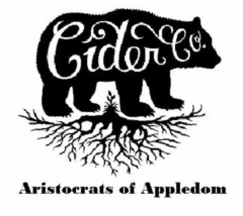 CIDER CO. ARISTOCRATS OF APPLEDOM Logo (USPTO, 15.06.2017)