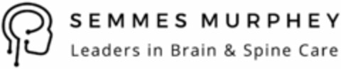 SEMMES MURPHEY LEADERS IN BRAIN & SPINECARE Logo (USPTO, 13.07.2017)