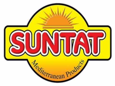 SUNTAT MEDITERRANEAN PRODUCTS Logo (USPTO, 09/21/2017)