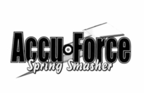 ACCU FORCE SPRING SMASHER Logo (USPTO, 11/29/2017)