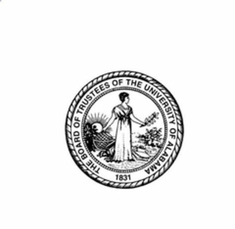 THE BOARD OF TRUSTEES OF THE UNIVERSITYOF ALABAMA 1831 Logo (USPTO, 12/11/2017)