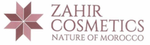 ZAHIR COSMETICS NATURE OF MOROCCO Logo (USPTO, 12.04.2018)