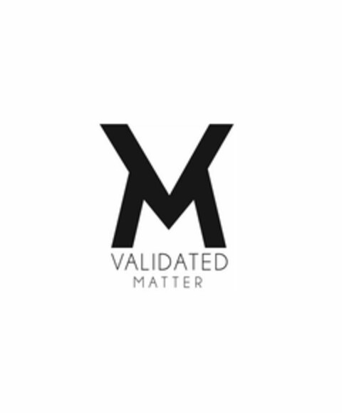 VM VALIDATED MATTER Logo (USPTO, 23.04.2018)