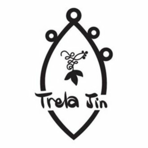 TRELA JIN Logo (USPTO, 07/09/2018)