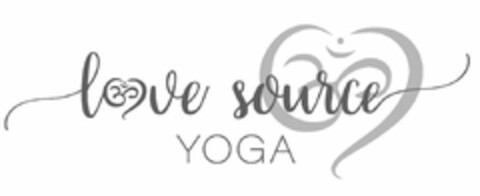 LOVE SOURCE YOGA Logo (USPTO, 15.08.2018)
