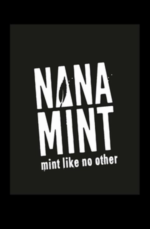 NANA MINT MINT LIKE NO OTHER Logo (USPTO, 10.12.2018)