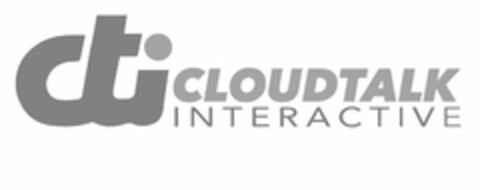 CTI CLOUDTALK INTERACTIVE Logo (USPTO, 15.04.2019)