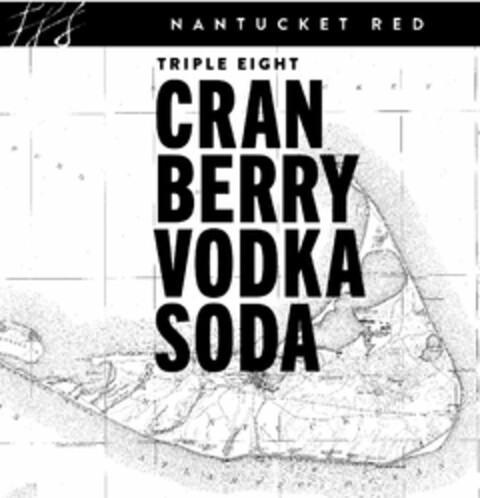 NANTUCKET RED TRIPLE EIGHT CRANBERRY VODKA SODA Logo (USPTO, 21.06.2019)