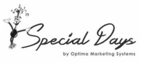 SPECIAL DAYS BY OPTIMA MARKETING SYSTEMS Logo (USPTO, 10/21/2019)