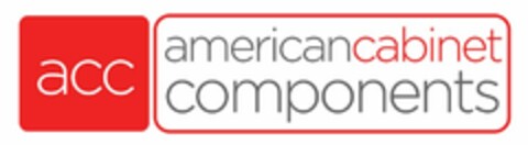ACC AMERICAN CABINET COMPONENTS Logo (USPTO, 30.04.2020)