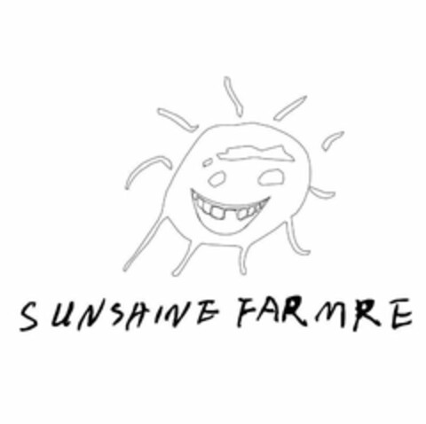 SUNSHINE FARMRE Logo (USPTO, 05/28/2020)