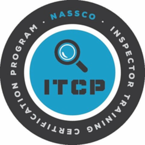 NASSCO INSPECTOR TRAINING CERTIFICATION PROGRAM ITCP Logo (USPTO, 06/30/2020)