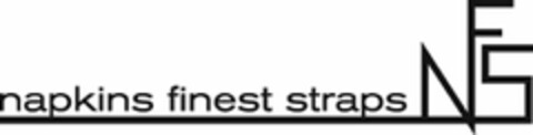 NAPKINS FINEST STRAPS NFS Logo (USPTO, 05.06.2009)