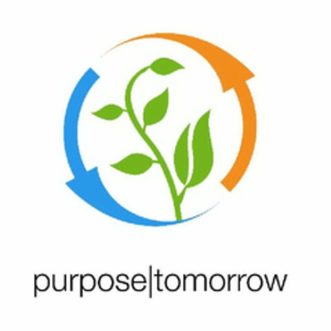 PURPOSE TOMORROW Logo (USPTO, 09/03/2009)