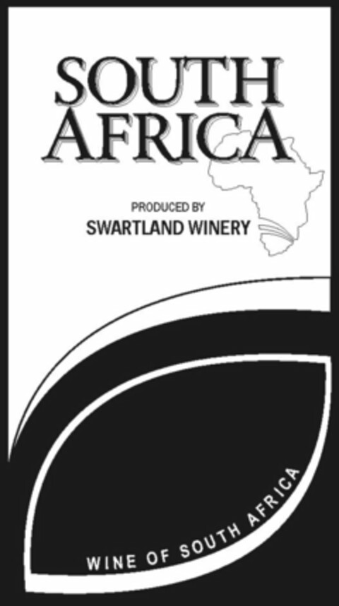 SOUTH AFRICA PRODUCED BY SWARTLAND WINERY WINE OF SOUTH AFRICA Logo (USPTO, 01.10.2009)