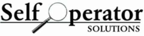 SELF OPERATOR SOLUTIONS Logo (USPTO, 02/24/2010)