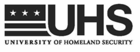 UHS AND UNIVERSITY OF HOMELAND SECURITY Logo (USPTO, 01.04.2010)