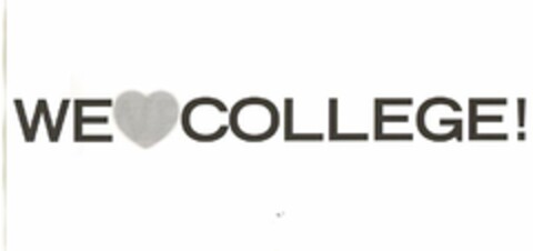 WE COLLEGE! Logo (USPTO, 19.04.2010)