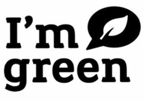 I'M GREEN Logo (USPTO, 18.06.2010)