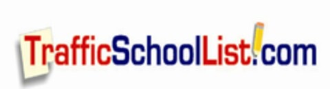 TRAFFICSCHOOLLIST.COM Logo (USPTO, 11/16/2010)