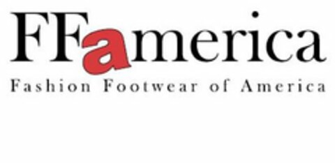 FFAMERICA FASHION FOOTWEAR OF AMERICA Logo (USPTO, 20.12.2010)