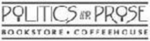 POLITICS AND PROSE BOOKSTORE COFFEEHOUSE Logo (USPTO, 12/29/2010)