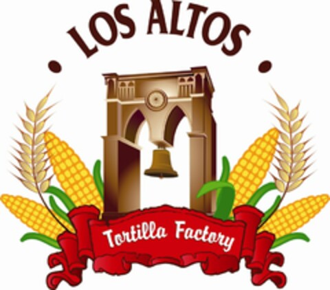 LOS ALTOS TORTILLA FACTORY Logo (USPTO, 07.02.2011)