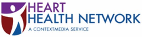 HEART HEALTH NETWORK A CONTEXTMEDIA SERVICE Logo (USPTO, 16.06.2011)