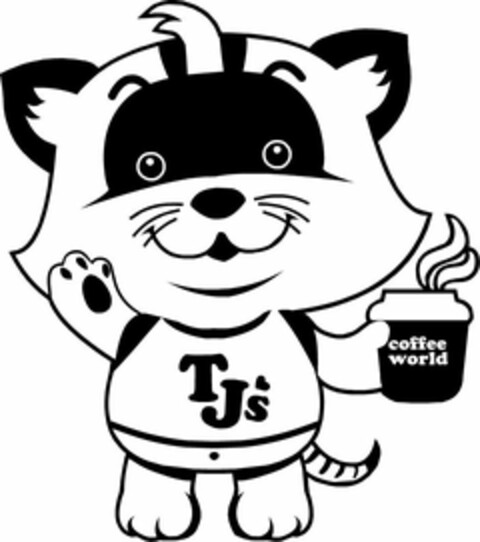 TJ'S COFFEE WORLD Logo (USPTO, 14.07.2011)