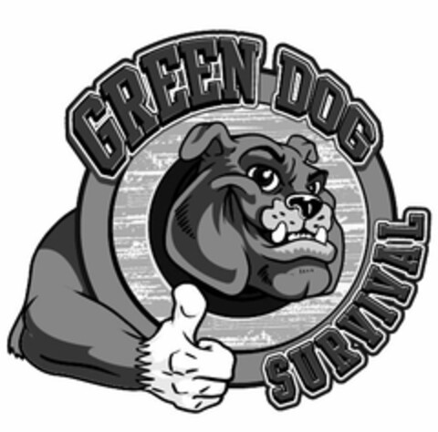 GREEN DOG SURVIVAL Logo (USPTO, 24.08.2011)