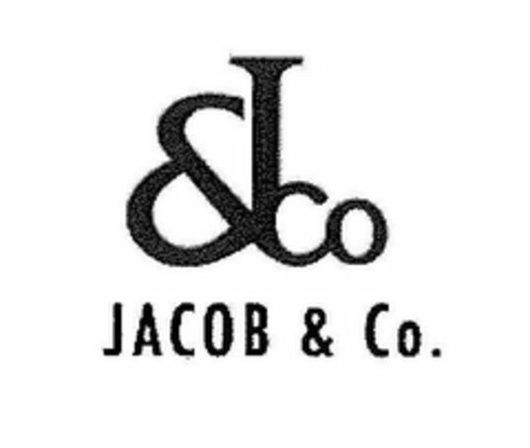 JACOB & CO. & J CO Logo (USPTO, 26.08.2011)