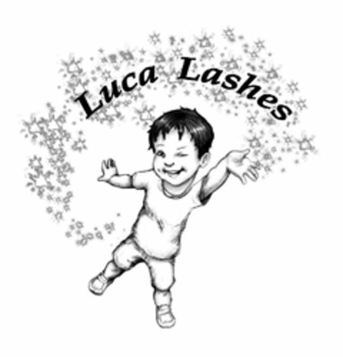 LUCA LASHES Logo (USPTO, 09.09.2011)