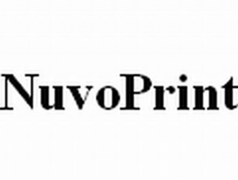 NUVOPRINT Logo (USPTO, 10/21/2011)