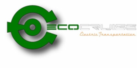 ECOCRUISE ELECTRIC TRANSPORTATION Logo (USPTO, 02.02.2012)