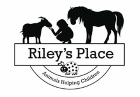RILEY'S PLACE ANIMALS HELPING CHILDREN Logo (USPTO, 25.03.2012)