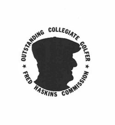 OUTSTANDING COLLEGIATE GOLFER FRED HASKINS COMMISSION Logo (USPTO, 11.06.2012)