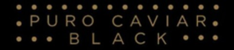 PURO CAVIAR BLACK Logo (USPTO, 17.09.2012)