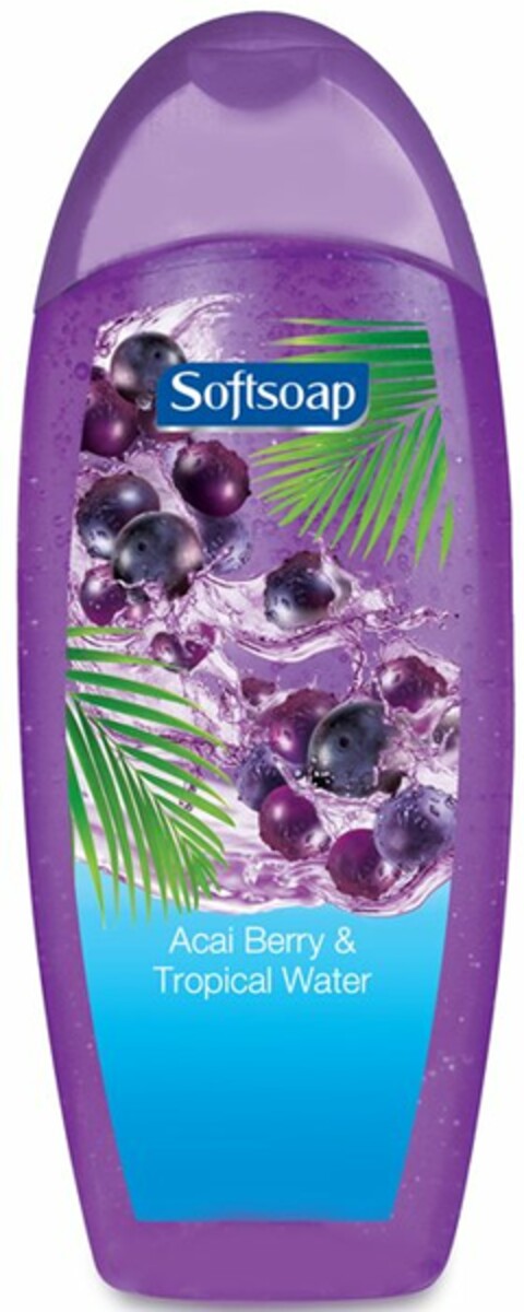 SOFTSOAP ACAI BERRY & TROPICAL WATER Logo (USPTO, 08.11.2012)