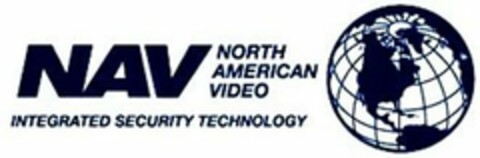 NAV NORTH AMERICAN VIDEO INTEGRATED SECURITY TECHNOLOGY Logo (USPTO, 01/04/2013)
