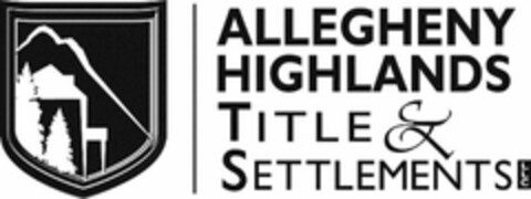 ALLEGHENY HIGHLANDS TITLE & SETTEMENTS LLC Logo (USPTO, 10.01.2013)