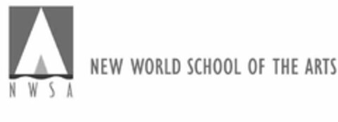 N W S A NEW WORLD SCHOOL OF THE ARTS Logo (USPTO, 07.02.2014)