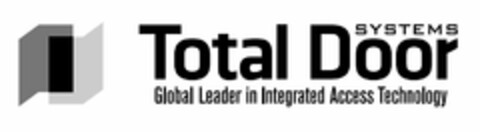 TOTAL DOOR SYSTEMS GLOBAL LEADER IN INTEGRATED ACCESS TECHNOLOGY Logo (USPTO, 08/26/2014)