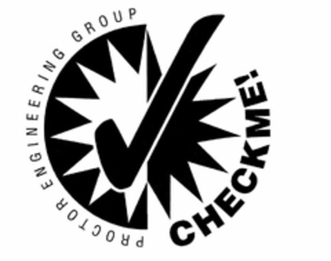 PROCTOR ENGINEERING GROUP CHECKME! Logo (USPTO, 12.12.2014)