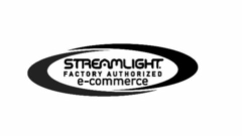 STREAMLIGHT FACTORY AUTHORIZED E-COMMERCE Logo (USPTO, 26.02.2015)