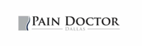 PAIN DOCTOR DALLAS Logo (USPTO, 31.03.2015)