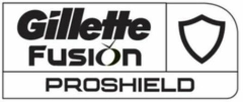 GILLETTE FUSION PROSHIELD Logo (USPTO, 10.06.2015)