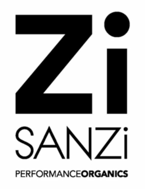 ZI SANZI PERFORMANCEORGANICS Logo (USPTO, 11.08.2015)