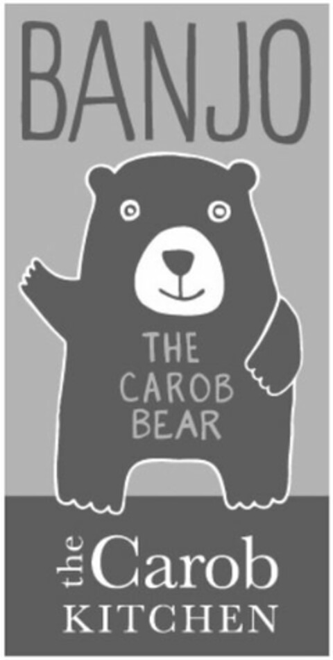 BANJO THE CAROB BEAR THE CAROB KITCHEN Logo (USPTO, 09.10.2015)