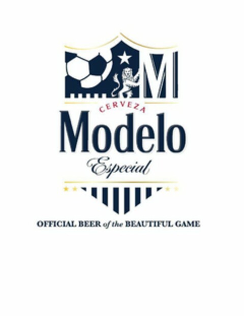 M CERVEZA MODELO ESPECIAL OFFICIAL BEEROF THE BEAUTIFUL GAME Logo (USPTO, 11.11.2015)