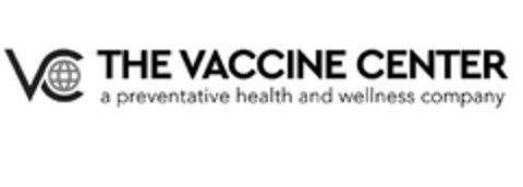 VC THE VACCINE CENTER A PREVENTATIVE HEALTH AND WELLNESS COMPANY Logo (USPTO, 14.03.2016)